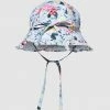 Cheap 😉 Milky Spring Garden Floral Hat - Babies Angel Blue 😉