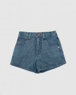 Discount ✨ Minouche Denim Shorts Indigo Stonewashed 😀