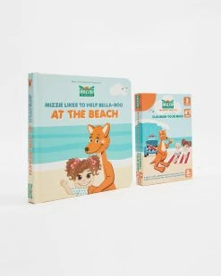 Deals 🎉 Mizzie The Kangaroo Mizzie 'Look & Learn' Toddler Gift Set - At The Beach Multi 😍