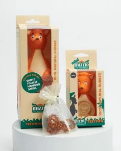 Discount 🔔 Mizzie The Kangaroo Mizzie Teething Rescue Gift Set Orange 🔔