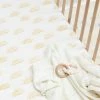 New ✨ Mulberry Threads 100% Organic Bamboo Cot Sheets - Fitted Sunshine 😍