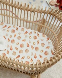 Buy 🎁 Mulberry Threads Bamboo Jersey Bassinet Sheets - Fitted Shells 💯