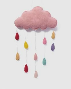 Budget ❤️ Nana Huchy Cloud Wall Hanging Pink ⌛