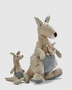 Best Sale ⌛ Nana Huchy Mini Kylie Kangaroo Baby Rattle Neutral ✔️ -Baby Online store http3A2F2Fstatic.theiconic.com .au2Fp2Fnana huchy 4221 673759 3