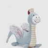 Best Pirce 🧨 Nana Huchy Albie The Dragon Baby Rattle Blue ⌛
