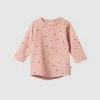 Top 10 🤩 Nature Baby Stretch Jersey Everyday Tee - Babies Heart Tulip Print 🥰