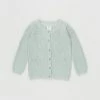Discount 👍 Nature Baby Scout Cardigan - Babies Mint Chunky Knit 😉