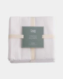 Cheap 🤩 Nature Baby Organic Nappy Square 6 Pack ❤️