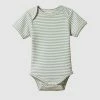 Hot Sale 🌟 Nature Baby Short Sleeve Bodysuit - Babies Lagoon Stripe 🔥