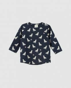 Best reviews of ❤️ Nature Baby Stretch Jersey Everyday Tee - Babies Albie Navy Print 🔥 -Baby Online store http3A2F2Fstatic.theiconic.com .au2Fp2Fnature baby 7823 9204531 2