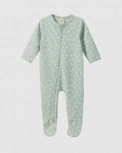 Brand new ❤️ Nature Baby Dreamlands Suit - Babies Mini Crescent Moon Mist Print 😀
