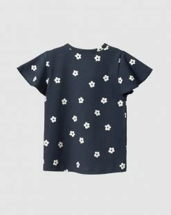 Best deal 💯 Nature Baby Petal Sleeve Tee - Kids Flora Navy Print 🛒 -Baby Online store http3A2F2Fstatic.theiconic.com .au2Fp2Fnature baby 7844 0004531 3