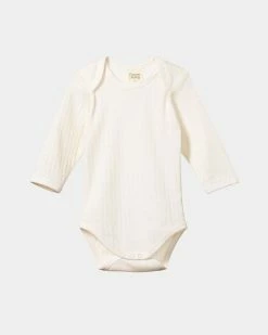Top 10 🎁 Nature Baby LS Pointelle Bodysuit - Babies Natural 👍