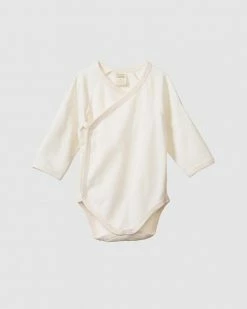Best reviews of 🛒 Nature Baby Long Sleeve Kimono Bodysuit - Babies Natural 🎁