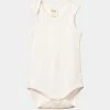Cheap ✨ Nature Baby Pointelle Singlet Bodysuit - Babies Natural ❤️