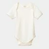 Hot Sale 🤩 Nature Baby Short Sleeve Bodysuit - Babies Natural ⌛
