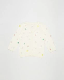 Top 10 ❤️ Nature Baby Light Cotton Knit Cardigan - Babies-Kids Large Flora Print 😀
