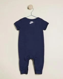 Coupon 😀 Nike Thrill Print Romper - Babies Midnight Navy 👏 -Baby Online store http3A2F2Fstatic.theiconic.com .au2Fp2Fnike 1642 4060541 2