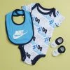 Buy 💯 Nike Logo Print 3-Piece Set - Babies White 🧨