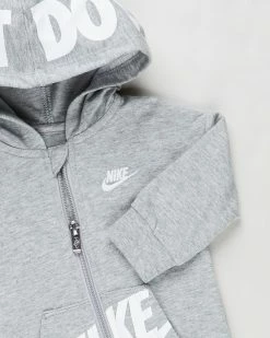 Best Sale 🔔 NIKE HOODED COVERALLS Dark Grey Heather 😀 -Baby Online store http3A2F2Fstatic.theiconic.com .au2Fp2Fnike 4433 9515331 3