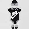 New 💯 Nike Futura Logo Boxed Set - Babies 023 Black 👏