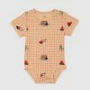 Cheap 🛒 Olive & The Captain Camping Short Sleeve Bodysuit - Babies Dust 🥰