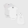 Coupon 👍 Pappe 3-Piece Nimmy SS Bodysuit Set - Babies Elderberry 👏
