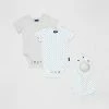 Wholesale 😀 Pappe 3-Piece Nimmy SS Bodysuit - Babies Grey Marle 💯