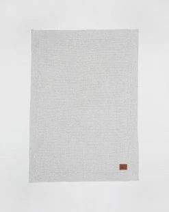 Best deal ✨ Pappe Knipton Waffle Blanket Grey Marle 🔔