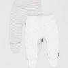 Best deal 🥰 Pappe 2-Pack Bliss Footed Leggings - Babies Elderberry & Sassafras Hearts&Crosses ✨
