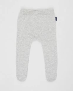 Cheap 🥰 Pappe Appin Cotton Cashmere Leggings - Babies Grey Marle ✨