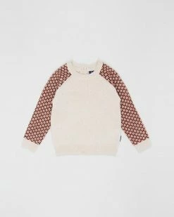 Best deal ❤️ Pappe Bonnie Scottish Cashmere Sweater - Babies-Kids Natural 🤩