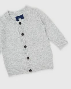Best Pirce 🌟 Pappe Ardallie Cashmere Cardigan - Babies Grey Marle 😀 -Baby Online store http3A2F2Fstatic.theiconic.com .au2Fp2Fpappe 7149 019759 3