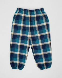 Best reviews of 🎉 Pappe Dewy Check Pants - Babies-Kids Teal Check 🎉