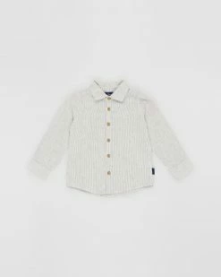Discount 🎁 Pappe Oxford 👚 Shirt - Babies-Kids Natural 🥰