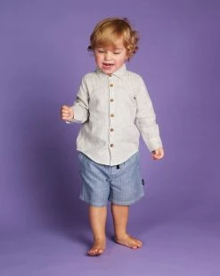 Discount 🎁 Pappe Oxford 👚 Shirt - Babies-Kids Natural 🥰 -Baby Online store http3A2F2Fstatic.theiconic.com .au2Fp2Fpappe 7399 367959 4