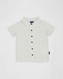 Cheap 😍 Pappe Hank Linen-Blend 👕 Shirt - Babies-Kids Natural 😍