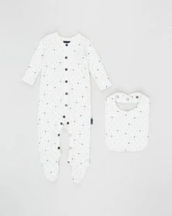 Discount ⭐ Pappe Melrose Gift Set - Babies Corsair Hearts & Crosses 🔥