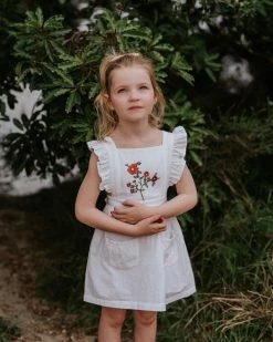 Best reviews of 🛒 Peggy Hazel Pinafore - Kids White 😉