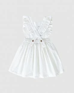 Best reviews of 🛒 Peggy Hazel Pinafore - Kids White 😉 -Baby Online store http3A2F2Fstatic.theiconic.com .au2Fp2Fpeggy 2222 0909641 3