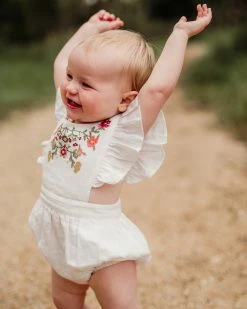 Buy ❤️ Peggy Valley Playsuit - Babies White 😍