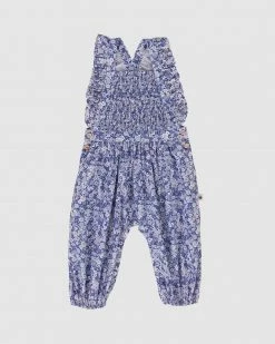 Discount 🎁 Peggy Mia Playsuit - Babies Daisy Floral 😀