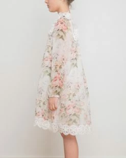 Hot Sale 🔔 Petite Amalie Silk Chiffon Floral 👗 Dress - Kids-Teens White & Multi ✔️ -Baby Online store http3A2F2Fstatic.theiconic.com .au2Fp2Fpetite amalie 2119 0712941 3