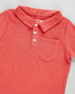 Deals ❤️ PLAY etc Terry Polo Vintage Red 🔔 -Baby Online store http3A2F2Fstatic.theiconic.com .au2Fp2Fplay etc 4272 2928521 3