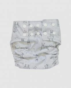 Buy ⭐ Plum Cloth Nappy & Bamboo Liner - Babies Llama ❤️