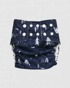 Budget 🥰 Plum Cloth Nappy & Bamboo Liner - Babies Alpine 😍