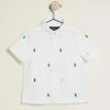 Budget 🛒 Polo Ralph Lauren Oxford Short Sleeve 👚 Shirt - Babies-Kids White 🌟