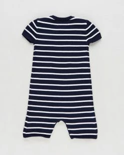 Outlet ⌛ Polo Ralph Lauren Sweater Romper - Babies French Navy Multi 😍 -Baby Online store http3A2F2Fstatic.theiconic.com .au2Fp2Fpolo ralph lauren 4573 5699031 2