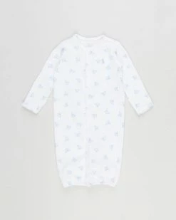 Flash Sale ⭐ Polo Ralph Lauren Prntd Gown-One Piece-Gown White Multi 🎉