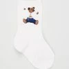 Cheap ⌛ Polo Ralph Lauren Bear Crew 🧦 Socks - Babies Light Pink 😍